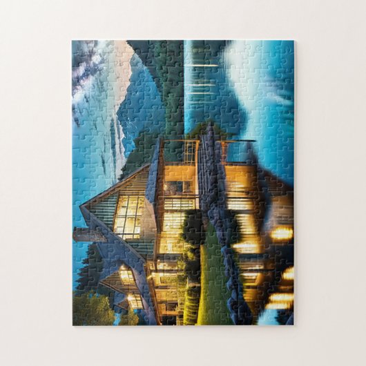 Lake House 2 De dagelijkse puzzel Recente puzzel Legpuzzel (Verticaal)