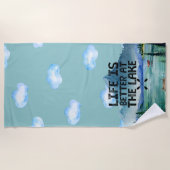 Lake House Beach Towel Strandlaken (Voorkant)