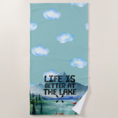 Lake House Beach Towel Strandlaken (Voorkant)