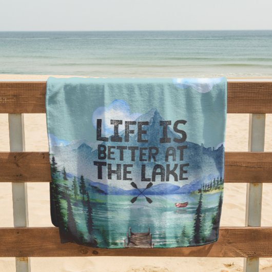 Lake House Beach Towel Strandlaken