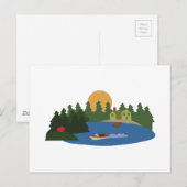 Lake House Briefkaart (Voorkant / Achterkant)