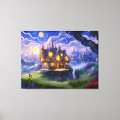 Lake House Canvas Afdruk (Voorkant)