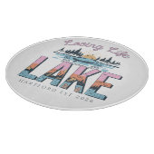 Lake House Custom Family Snijplank (Hoek)
