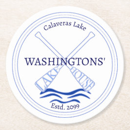 Lake House Drink Bierhuisje Fles Onderzetters