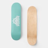 Lake House Family Name Summer Vacation Persoonlijk Skateboard (Voorkant)