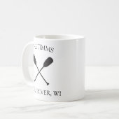 Lake House gepersonaliseerd Koffiemok (Voorkant links)