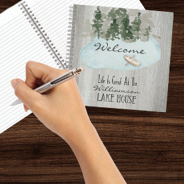 Lake House Guest Reacties Vakantiehuis Notitieboek