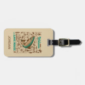 Lake House Pattern Bagagelabel (Voorkant horizontaal)