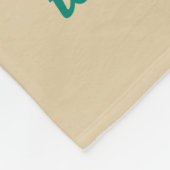 Lake House Pattern Fleece Deken (Hoek)