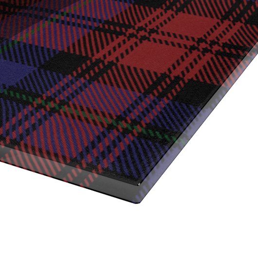 Lake House Pset Tartan Clan MacLachlan Snijplank (Hoek)