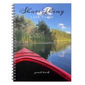 Lake House Rental Property Inloggen Guest Book Notitieboek (Voorkant)