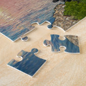 Lake House Retreat | Schilderachtig landschap Legpuzzel (Zijkant)