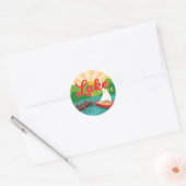 Lake House Ronde Stickers (Envelop)