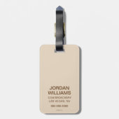 Lake House Rules Bagagelabel (Achterkant verticaal)