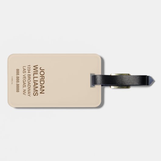 Lake House Rules Bagagelabel (Achterkant horizontaal)