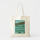Lake House Rules Tote Bag (Voorkant)