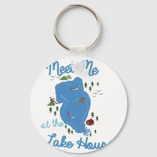 Lake House Sleutelhanger (Voorkant)