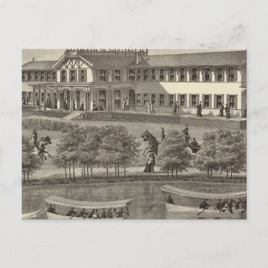 Lake House, Spring Lake, NJ Briefkaart (Voorkant)