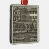 Lake House, Spring Lake, NJ Metalen Ornament (Rechts)