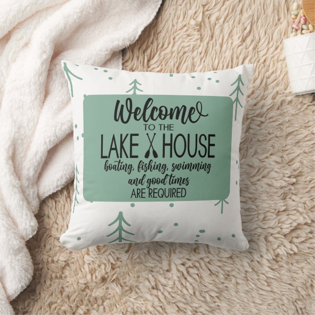 Lake House thema Kussen (Deken)