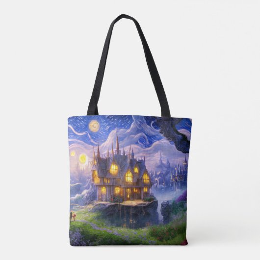 Lake House Tote Bag (Achterkant)