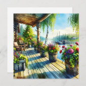 Lake House Uitzicht | Dekdek over de baai kijken (Voorkant / Achterkant)