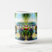 Lake House Uitzicht | Dekdek over de baai kijken Koffiemok (Center)