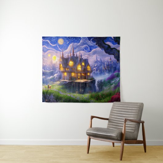 Lake House Wandkleed (In Situ (horizontaal))