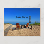 Lake Huron Briefkaart (Voorkant)