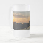 Lake Huron Golden Morning Frosted Mok (Voorkant links)