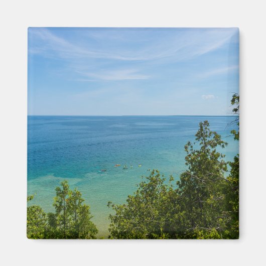 Lake Huron Lookout Magneet (Voorkant)