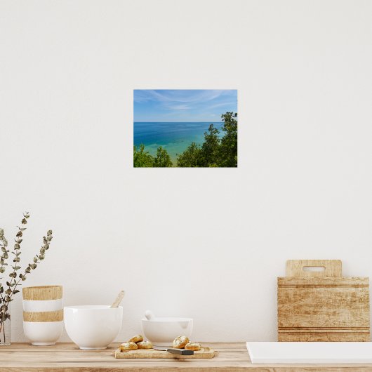 Lake Huron Lookout Poster (Keuken)