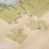 Lake Huron Map (1979) Legpuzzel (Zijkant)