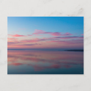 Lake Huron Pink Sunrise Briefkaart