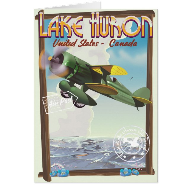 Lake Huron - Verenigde Staten - Canada (Voorkant)