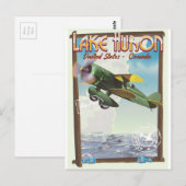Lake Huron - VS - Canada Briefkaart (Voorkant / Achterkant)