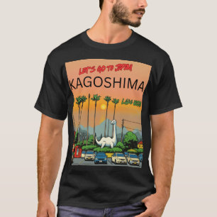Lake Ikeda Kagoshima Japan Reis T-shirt