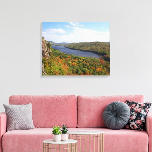 Lake in the Clouds canvas print (Insitu (Woonkamer))