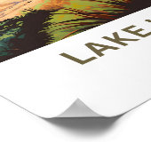 Lake Isabella California Reisprint Poster (Hoek)