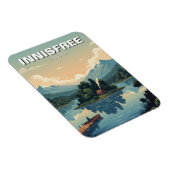 Lake Isle of Innisfree-ansichtkaart Magneet (Rechterzijde)
