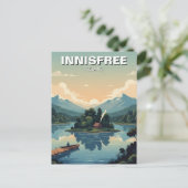 Lake Isle of Innisfree Briefkaart (Staand voorkant)