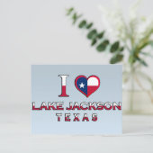 Lake Jackson, Texas Briefkaart (Staand voorkant)