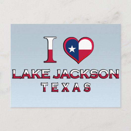 Lake Jackson, Texas Briefkaart (Voorkant)