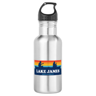 Lake James North Carolina Canoe Waterfles