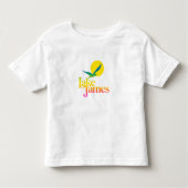 Lake James Peuter Retro Vibes T-shirt (Unisex) (Voorkant)