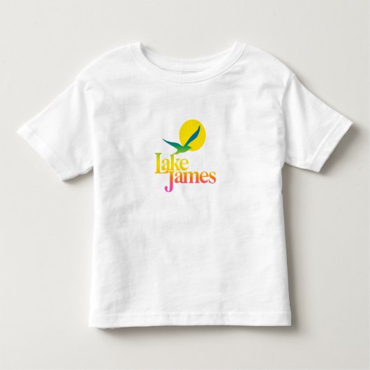 Lake James Peuter Retro Vibes T-shirt (Unisex) (Voorkant)