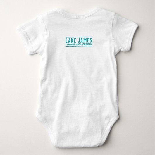 Lake James Serene Summers Onese Romper (Achterkant)