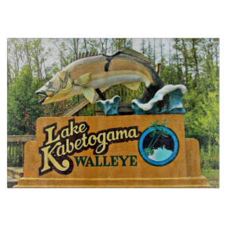 Lake Kabetogama Walleye Cutting Board Snijplank