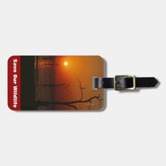 Lake Kariba Bagagelabel (Voorkant horizontaal)