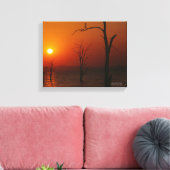Lake Kariba Canvas Afdruk (Insitu (Woonkamer))